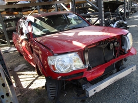 2006 TOYOTA TACOMA PRERUNNER DOUBLE CAB RED 4.0L AT 2WD Z16350